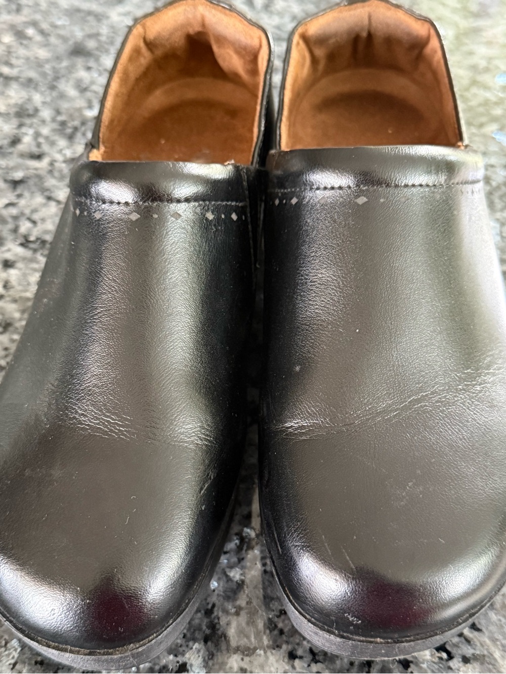 Shoes For Crews Black Slip-On Work Clogs